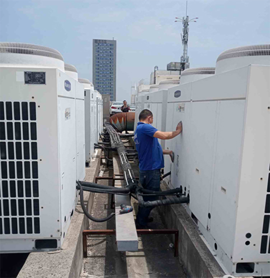 浑南中央空调制热和不制冷系统维修方法